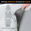 FOCEAN Boat Flooring EVA Foam Boat Decking Marine Flooring Brushed Texture Marine Mats for Boats Yacht Kayak RV 94.5"x15.7", Grey+Black Back view 3