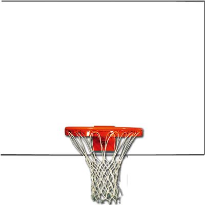 Playground Unmarked Steel Basketball Backboard 42 x 60 Rectangular Steel Backboard with White Powdercoat Finish