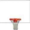 Playground Unmarked Steel Basketball Backboard 42 x 60 Rectangular Steel Backboard with White Powdercoat Finish view 1