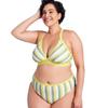 Kona Sol Women's Medium Coverage Hipster Bikini Bottom Swimsuit Bathing Suit Bottom - (as1, Alpha, l, Regular, Regular, Yellow) view 1