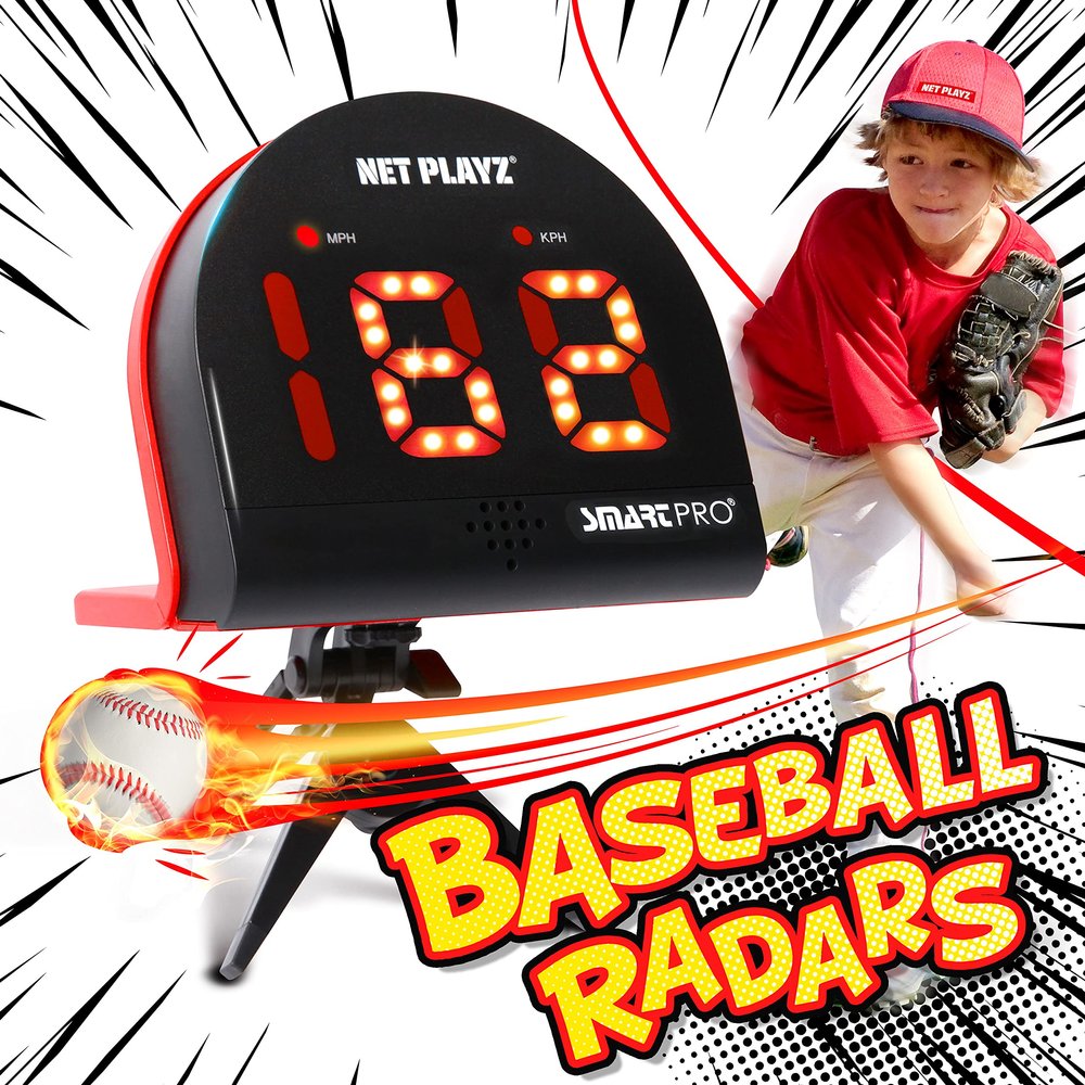 TGU Baseball Gifts, Radar Speed Guns (Hands-Free) Baseball Radar, Pitch Training Aids, High-Tech Gadget & Gear