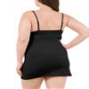 Sugar Sunday 4 Pack Long Cotton Camisole Spaghetti Strap Tank Top for Women Basic Cami Tops Womens Undershirts Multicolor-02 XX-Large view 4