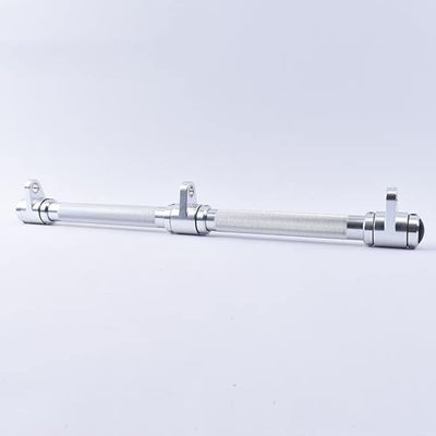 FREAZE LAT Pull Down Bar with Revolving Double Hook, Pulley Machine Straight Bar Resistance Bands Bar, Tricep Pull Down Attachment for Strength Training (Size : 63cm/25)