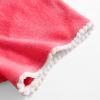 Little Girls Swim Cover Up Kids Swimsuit Coverup Zip Up Beach Bathing Suit Hooded Bathrobe Toddler (Hot Pink, 4-5 Years) view 3