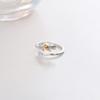 CHIC & ARTSY Sterling Silver Acorn & Oak Leaf Ring - Adjustable, Dainty Finger Ring for Women view 4