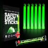 Emergency 10 Ultra Bright Green Glow Sticks - Individual Packed With Lanyard - For Camping Survival - Glow Lights for Blackouts, Hurricane and Storms- 6 Inch Chem Light Sticks with 12 Hour Duration view 1