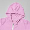Girls Hooded Zip Terrys Coverups Swim Beach Cover Up Cotton Summer Short Sleeve Bathing Suit Toddler (Pink, 8-9 Years) view 4