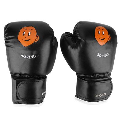 Psytfei Kids Boxing Glove 3-12 Years Old Sparring Glove Junior Boxing Gloves Youth Training Gloves Heavy Bag Gloves(Black)