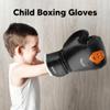 Psytfei Kids Boxing Glove 3-12 Years Old Sparring Glove Junior Boxing Gloves Youth Training Gloves Heavy Bag Gloves(Black) view 3
