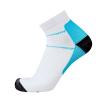 YOLAI Men's and Women's Athletic Socks Cycling Compression Low Cut Socks Breathable Cushioned Workout Socks (Blue, L/XL) view 1