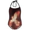 Mythical Firebird Phoenix Girl's One Piece Swimsuits Beach Sport Halter Bathing Suit Cute Print Swimwear 12-14Y170cm view 1