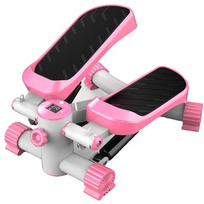 HUHJYUGE Stepper for Exercise, Stair Stepper Workout Machine, Small Stair Stepper for Home, with Rubber Ropes and Mat Compact, for Home Office Workout Women Men (A)