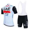 2023 Pro Team UAE Cycling Jersey Set For Men,Breathable MTB Bike Shirt Bib Short Kits GEL Paddad (4XL) view 1