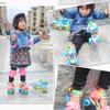 Adjustable Roller Skates for Kids Double Row Wheels with PU Wheels and Brake System Youth Inline Skates for Boys Girls Age 5-12 Years view 2
