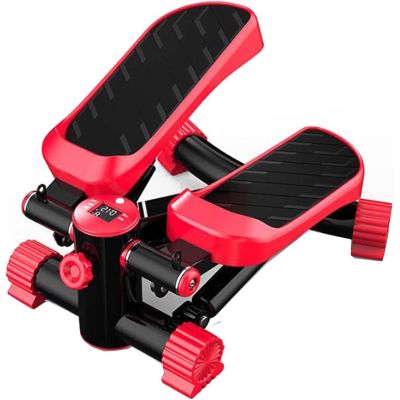 HUHJYUGE Stepper for Exercise, Stair Stepper Workout Machine, Small Stair Stepper for Home, with Rubber Ropes and Mat Compact, for Home Office Workout Women Men (C)