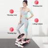 HUHJYUGE Exercise Stepping Machine, Portable Mini Stair Stepper for Home, Cardio Training Step Climber Machine, with Resistance Bands and LCD Monitor, for Home Gym Workout (B) view 2