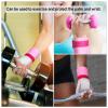 VANZACK 4 Pcs Gymnastics Grips and Wristbands Bar Grips Palm Protection and Wrist Support Bands for Workout Exercise Weight Lifting view 3