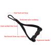 BABLO Gym Accessories LAT Pull Down Bar Triceps Tension Rope Flyer Handles High Pull Down Handles Trainer Rowing Pull Back Fitness Gantry Handles (Color : 2) view 2