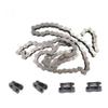 #415 Bike Chain, 2pcs Chain Link (Lock) & 2pc Half Link- 2 Stroke 80cc, YD100 Gas Motorized Bicycle view 1