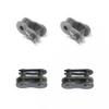 #415 Bike Chain, 2pcs Chain Link (Lock) & 2pc Half Link- 2 Stroke 80cc, YD100 Gas Motorized Bicycle view 3