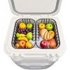 2-Pack Cooler Basket Compatible with Yeti Roadie 24 and 32, Dry Goods Wire Cooler Rack Storage Will Keep Smaller Items Dry and Stay Goods High for Roadie 24 Ice Chest Good to Hold Fruit, Utensils, etc view 2