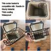 2-Pack Cooler Basket Compatible with Yeti Roadie 24 and 32, Dry Goods Wire Cooler Rack Storage Will Keep Smaller Items Dry and Stay Goods High for Roadie 24 Ice Chest Good to Hold Fruit, Utensils, etc view 4