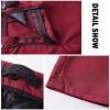 Boys Suits Slim Fit Toddler Kids Burgundy Suits for Boys Dress Vest Pants Set Wedding Ring Bearer Outfits Size 2 view 4