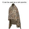 LOOGU Grass Camo Blanket Waterproof Poncho Liner for Outdoor Camping, Hiking, Hunting, Survival, Backpacking, Picnicking, Fishing Trips view 3