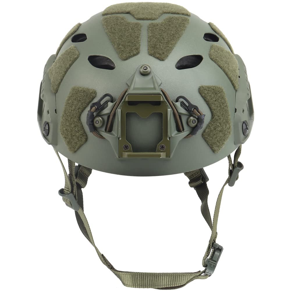 WarmHeartting Fast SF Super High Cut Tactical Helmet Breathable Adjustable Modular for Airsoft Hunting Paintball Lightweight Version