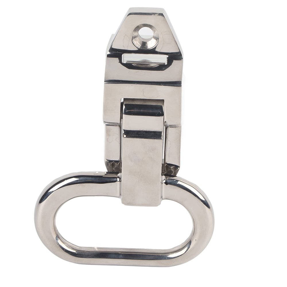 NDNCZDHC Folding Mast Step 316 Stainless Steel Folding Mast Step Safety Marine Boat Deck Hardware for Climbing High Places of Boats Yachts 108 x 81mm / 4.3 x 3.2in