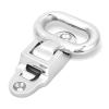 NDNCZDHC Folding Mast Step 316 Stainless Steel Folding Mast Step Safety Marine Boat Deck Hardware for Climbing High Places of Boats Yachts 108 x 81mm / 4.3 x 3.2in view 3