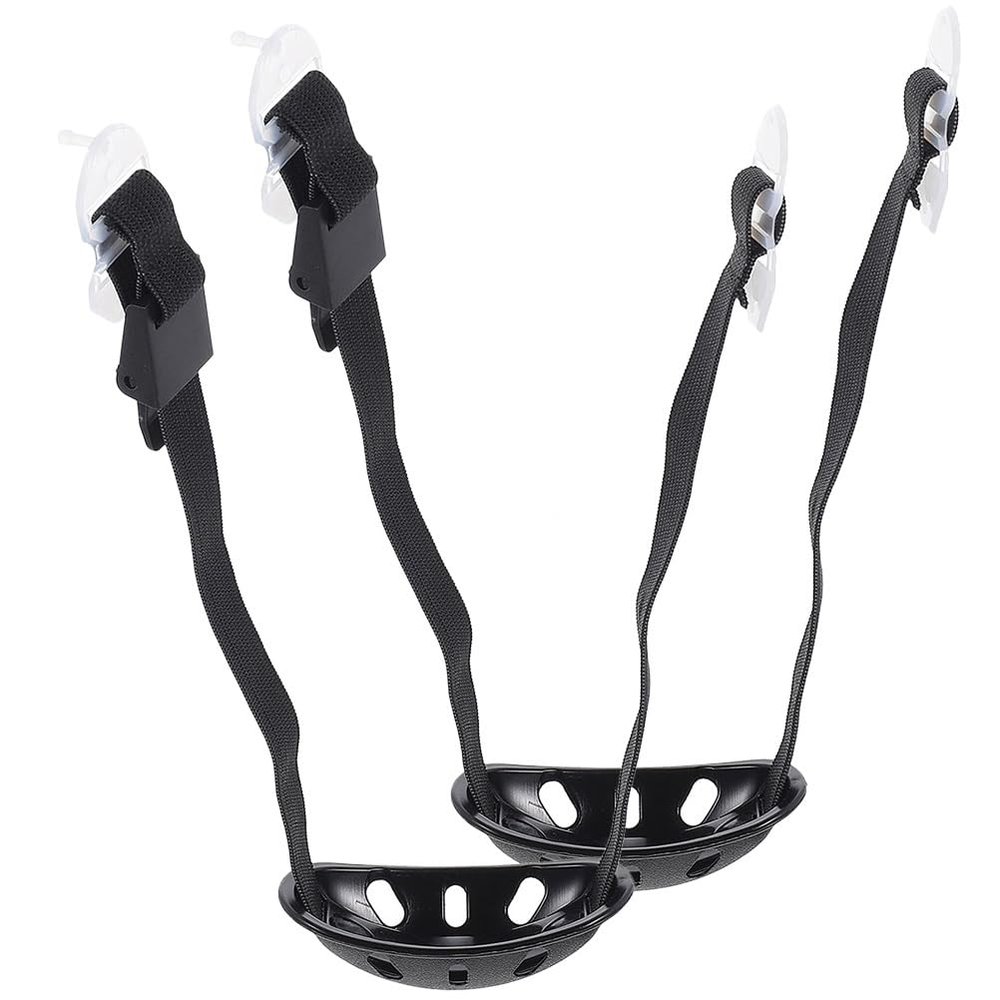 Toddmomy 2Pcs Adjustable Hard Hat Chin Strap with Y-Design for Enhanced Stability and Universal Compatibility - Black Safety Chin Holder