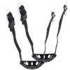 Toddmomy 2Pcs Adjustable Hard Hat Chin Strap with Y-Design for Enhanced Stability and Universal Compatibility - Black Safety Chin Holder view 1