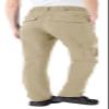 Rdruko Women's Hiking Cargo Pants Lightweight Quick Dry Water Resistant Outdoor Work Travel Pants with Pockets Light Khaki Medium view 3