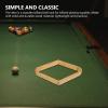 INOOMP Billiard Rack for Pool Table Retro Style Frame Holder Snooker Accessory for Organizing Games for Amateurs and Professionals view 2