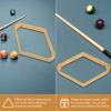 INOOMP Billiard Rack for Pool Table Retro Style Frame Holder Snooker Accessory for Organizing Games for Amateurs and Professionals view 3