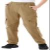 Rdruko Women's Hiking Pants Lightweight Quick Dry Waterproof Outdoor Cargo Travel Pants with Pockets Light Brown Medium view 1