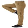 Rdruko Women's Hiking Pants Lightweight Quick Dry Waterproof Outdoor Cargo Travel Pants with Pockets Light Brown Medium view 2