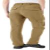Rdruko Women's Hiking Pants Lightweight Quick Dry Waterproof Outdoor Cargo Travel Pants with Pockets Light Brown Medium view 3