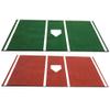 Cimarron Sports Outdoor Practice Pro 7x12 Home Plate Mat W Inlaid Home Plate - Clay view 1