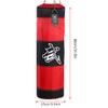 Yuecoom Punching Kicking Sandbag, Empty Training Boxing Hook Kick Sandbag, Fight Punching Bag for MMA Muay Thai Karate Taekwondo Training(80cm-Red) view 2