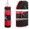 Yuecoom Punching Kicking Sandbag, Empty Training Boxing Hook Kick Sandbag, Fight Punching Bag for MMA Muay Thai Karate Taekwondo Training(80cm-Red) view 3