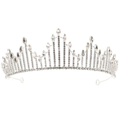 LALAFINA Rhinestone Bridal for Weddings Lightweight Water-resistant Headpiece for Brides and Parties Stunning Decorative Accessory for Special Occasions