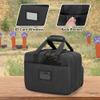 GOBUROS Tactical Gun Range Bag for 4 Handguns and Ammo, Pistol Duffle Bag with TSA Lock and 14x Magazine Slots for Hunting Shooting Range Sport view 4