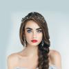 LALAFINA Bridal Rhinestone for Women and Girls Elegant Headpiece for Weddings Birthday Parties and Special Occasions Lightweight and Hair Accessory view 4