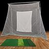 Cimarronsports Swing Master Golf Net & Frame & 4x6 Ultimate Golf Mat view 1