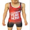 TRI-TITANS Respect All Fear Non Reversible Wrestling Singlet V1 (Adult L) view 3
