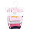 Hudson Baby Unisex Baby and Toddler Shorts Bottoms 4-Pack, Pink Navy, 0-3 Months view 2