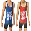 TRI-TITANS Respect All Fear Non Reversible Wrestling Singlet V1 (Adult XS) view 1