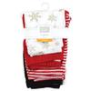 Hudson Baby Unisex Baby Cotton Pants and Leggings, Gold Snowflake, 3 Toddler view 2